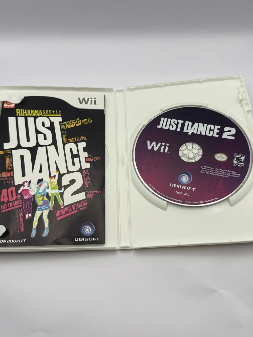 Just Dance 2 - Nintendo WII 2010 - WITH Manual - Tested